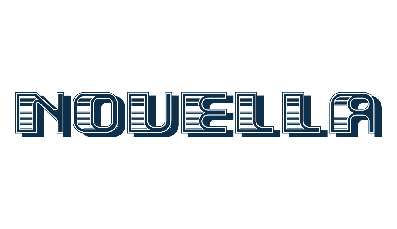 Novella, fancy various decorative font preview