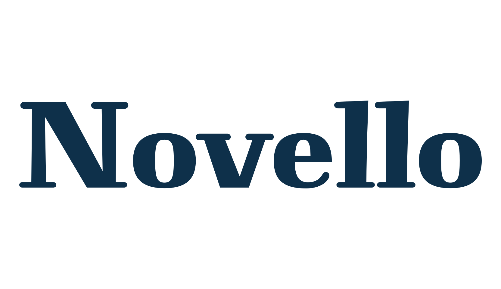 Novello, serif font preview
