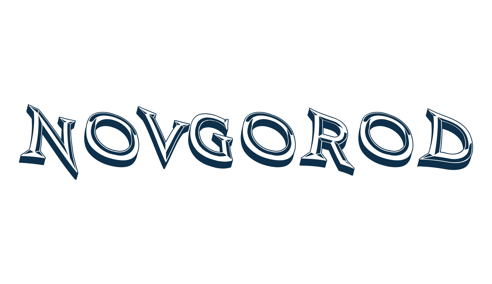 Novgorod, various font preview
