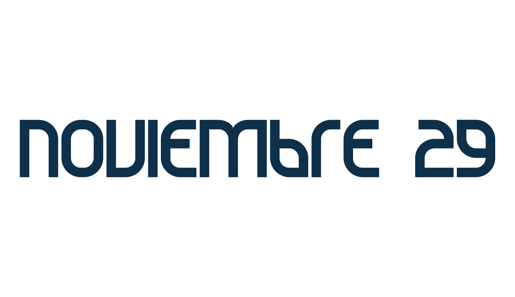 Noviembre 29, fancy various decorative font preview