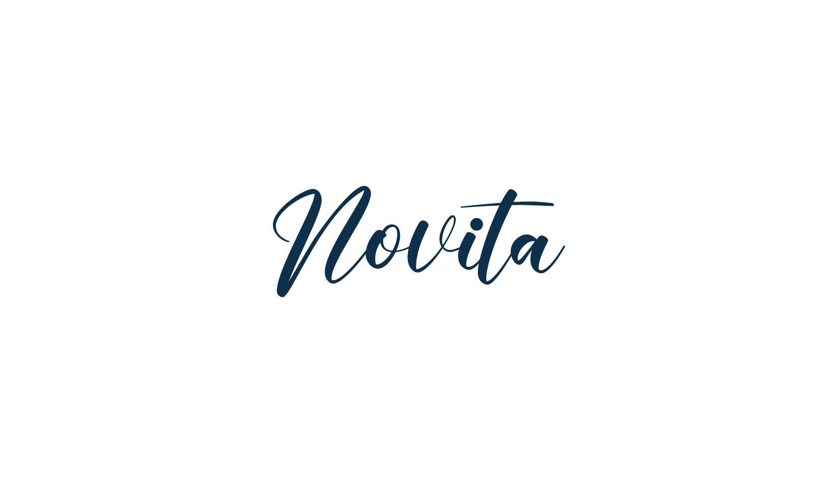 Novita (novita-2), calligraphy font preview