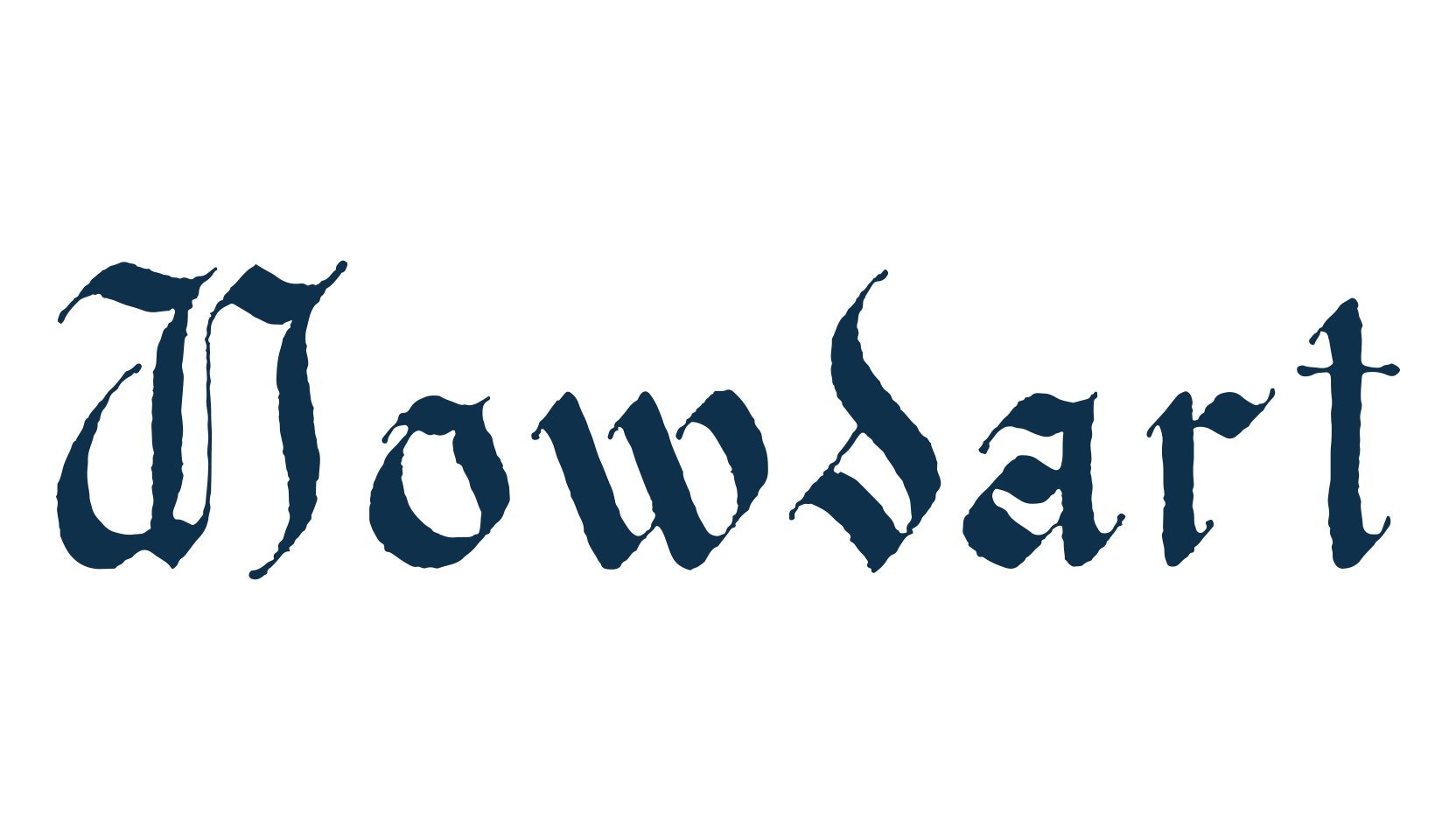 Nowdart, gothic medieval font preview