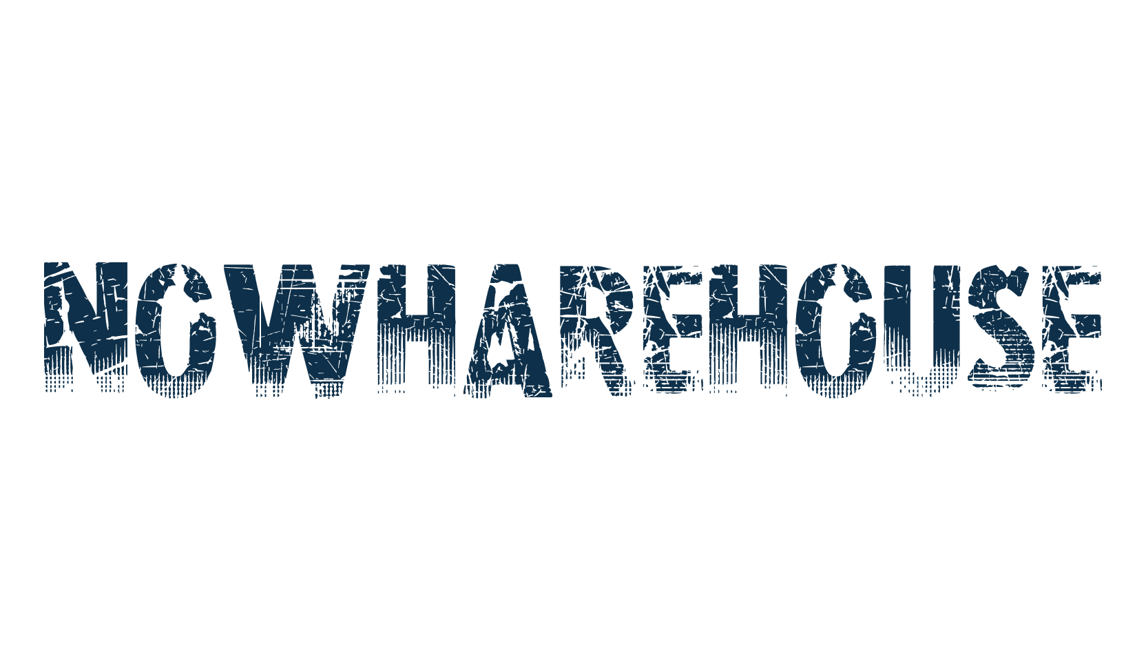 Nowharehouse, fancy destroy decorative font preview
