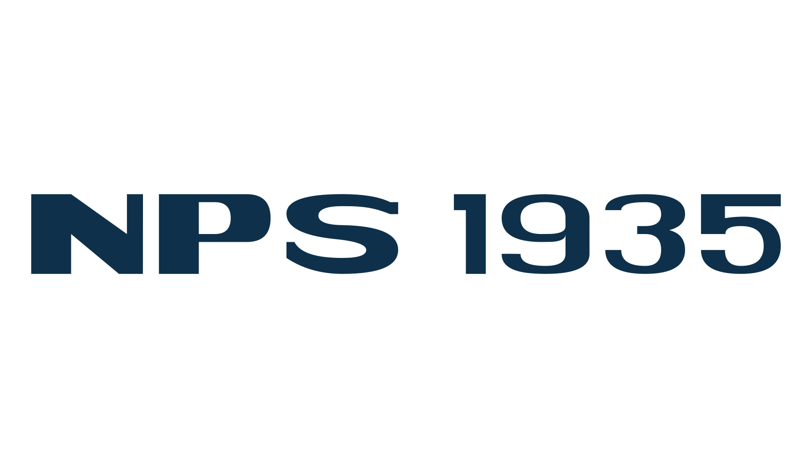 NPS 1935, retro font preview