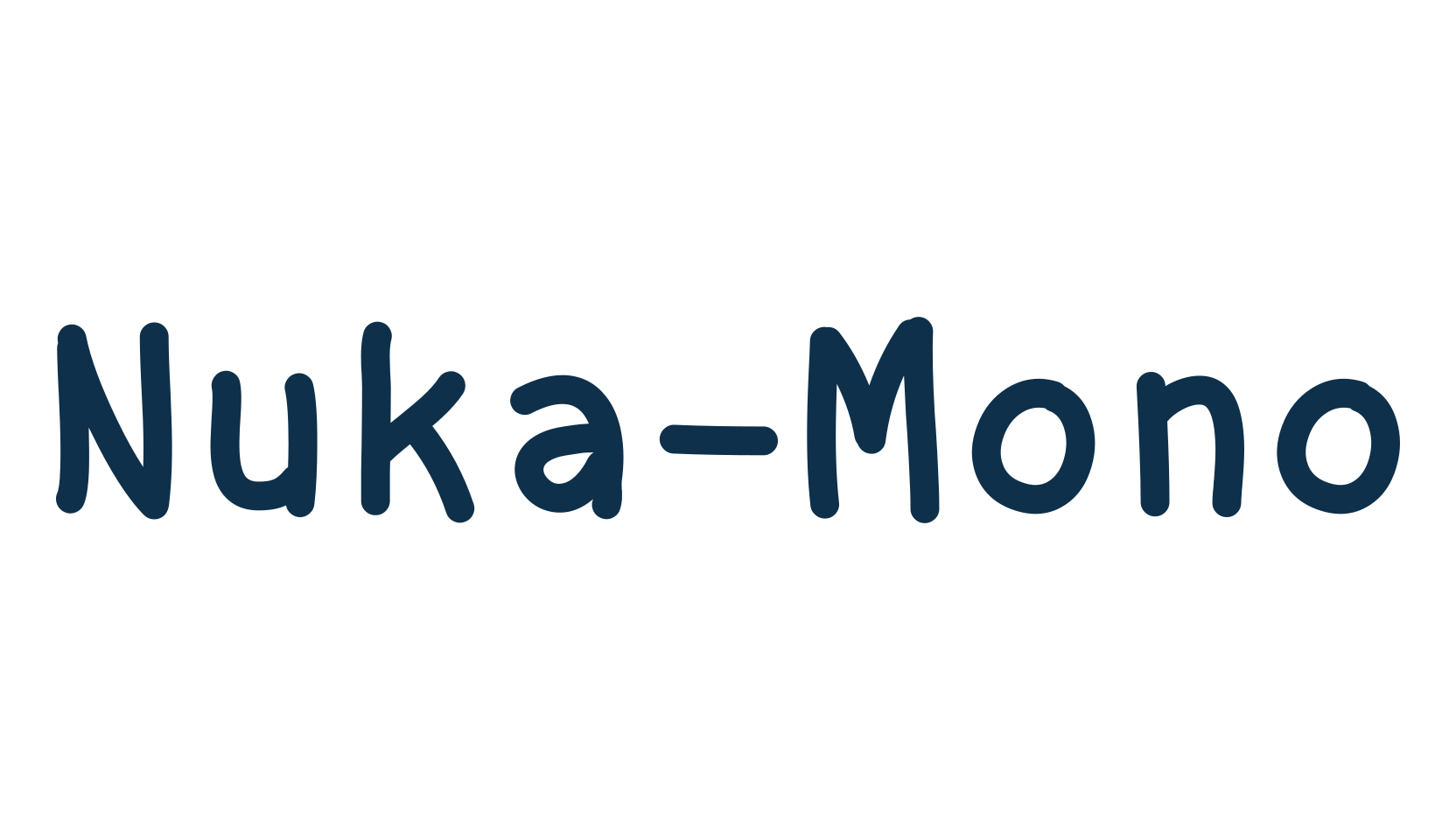 Nuka-Mono, script handwritten fancy decorative calligraphy font preview