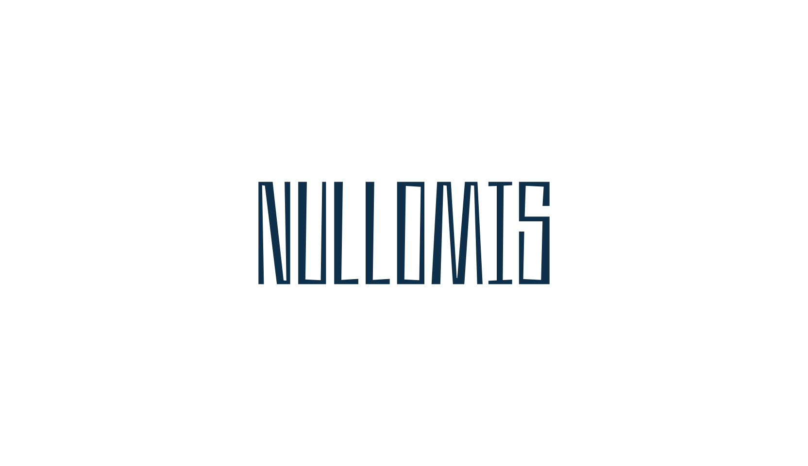 Nullomis, fancy various decorative font preview
