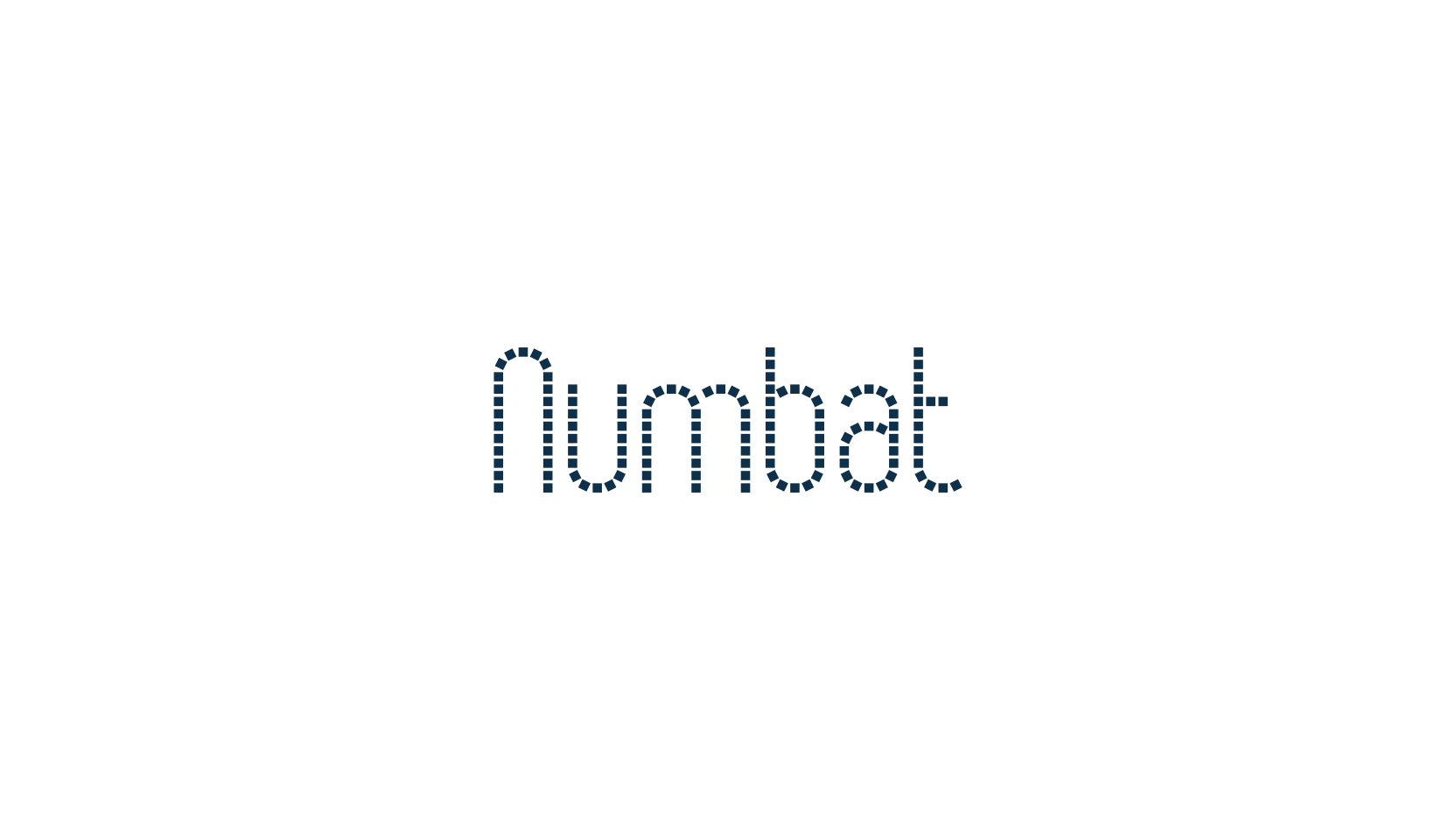 Numbat, various font preview