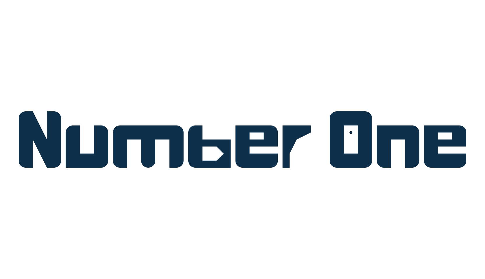 Number One, fancy various techno sci-fi font preview