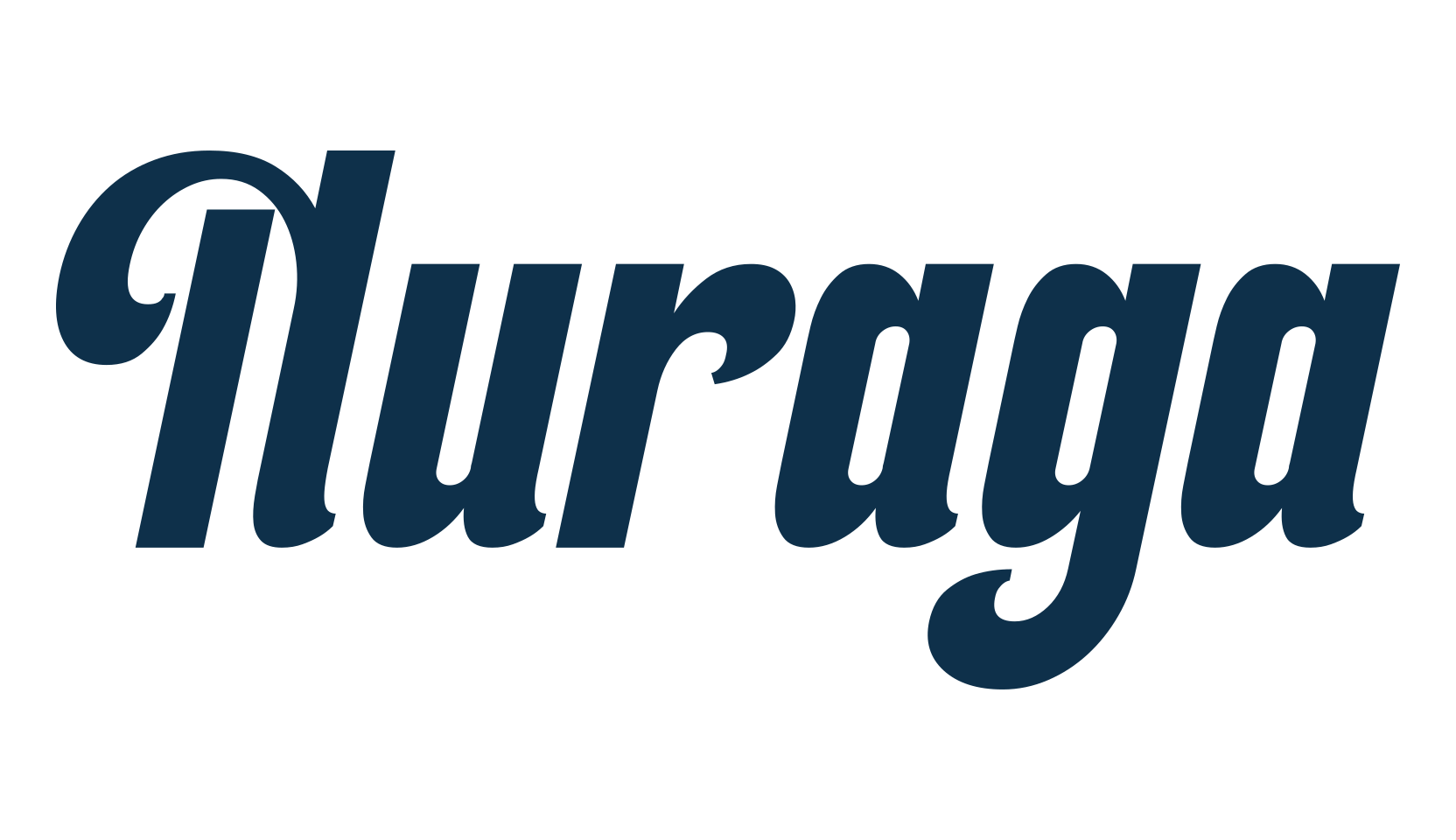 Nuraga, retro font preview