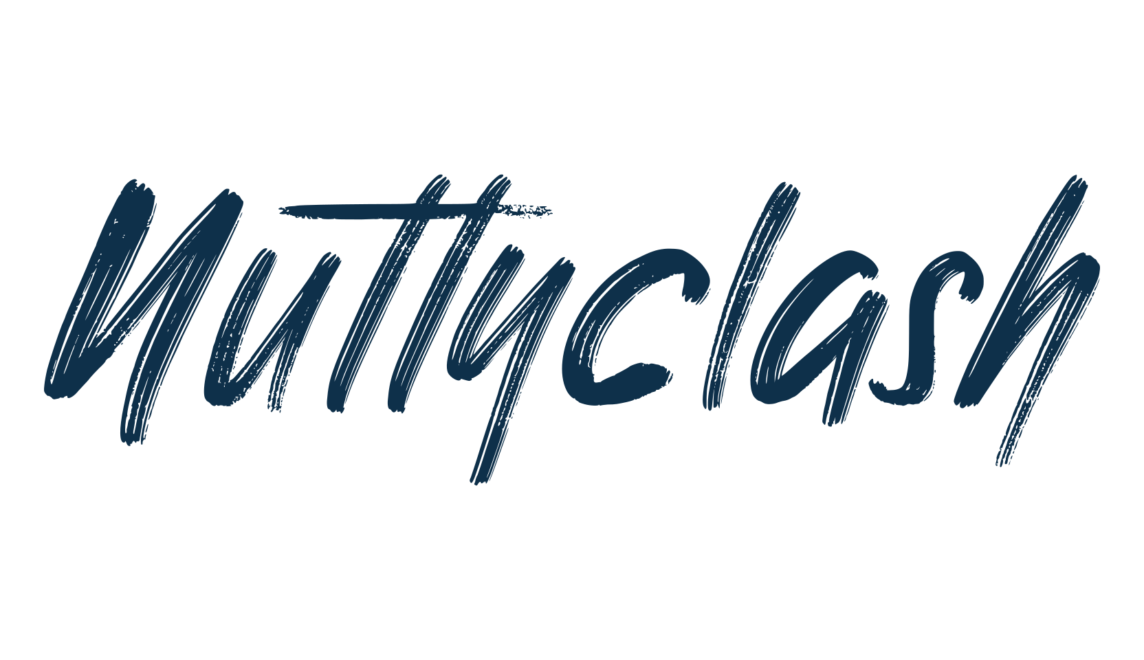 Nuttyclash, script brush fancy decorative calligraphy font preview