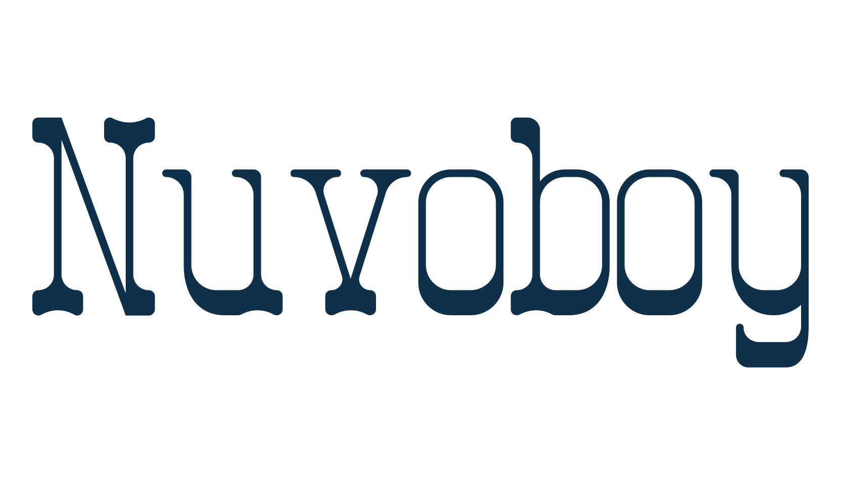 Nuvoboy, fancy western decorative font preview