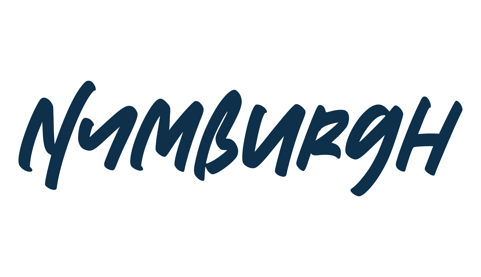 Nymburgh, brush font preview