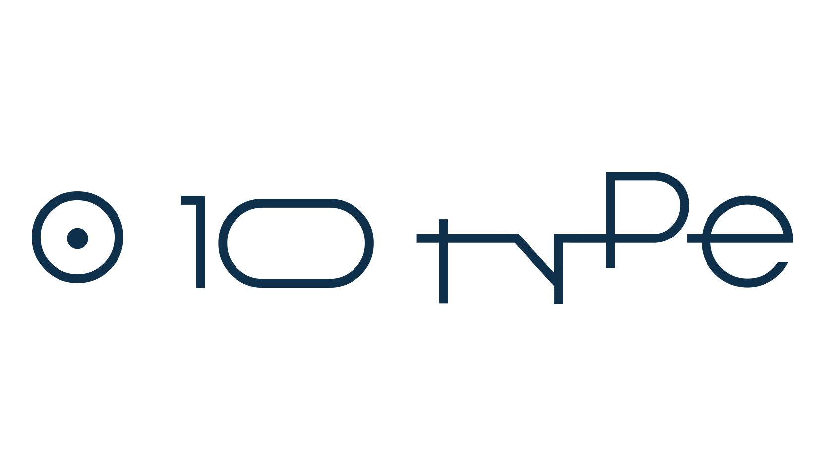 O 10 Type, fancy various decorative font preview