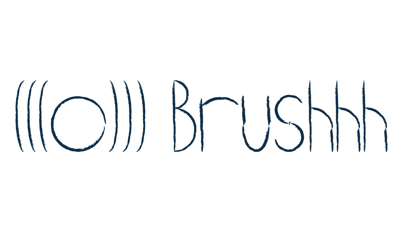 (((o))) Brushhh, fancy eroded decorative font preview