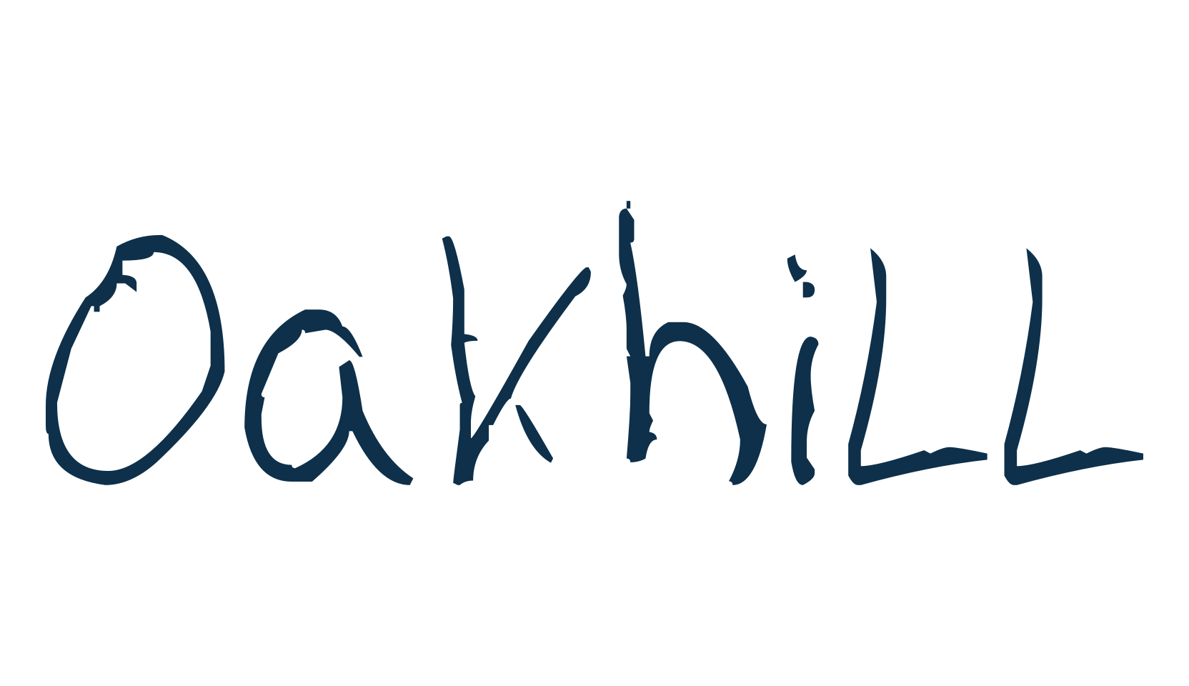 Oakhill, script handwritten fancy decorative calligraphy font preview
