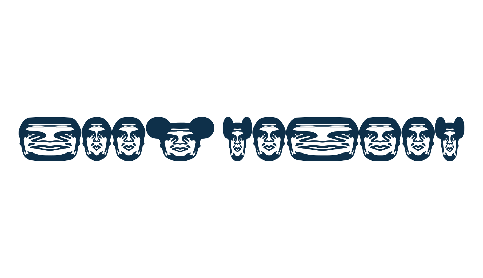 Obey Series 1, fancy decorative font preview
