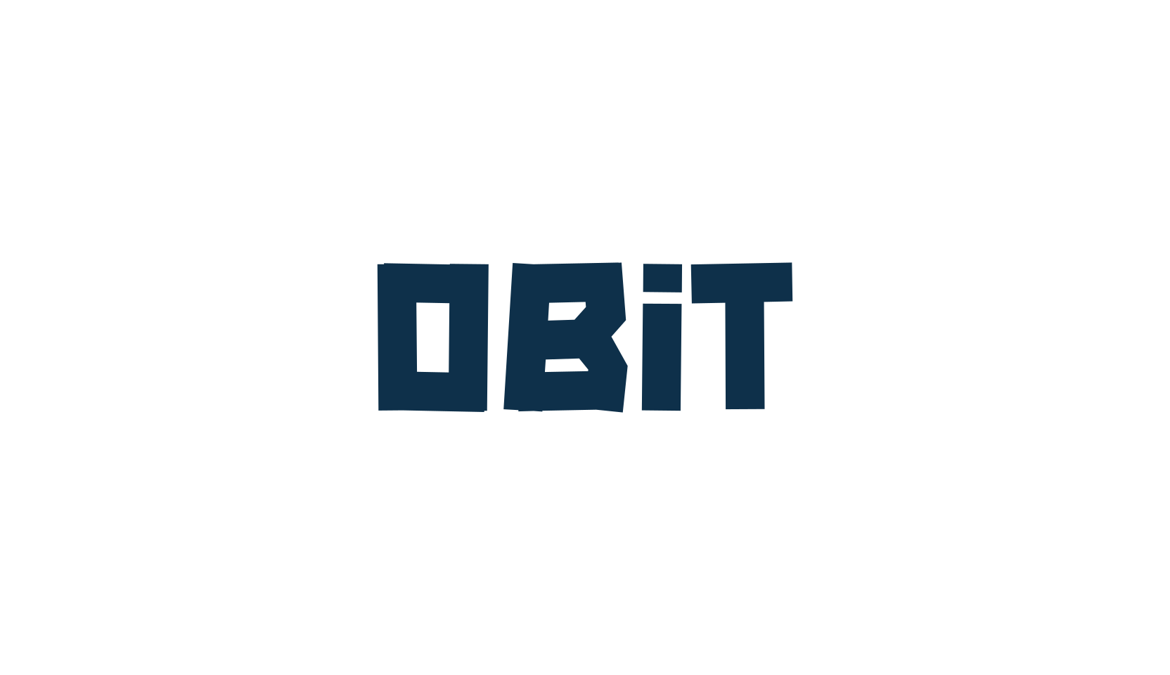 Obit, fancy cartoon decorative font preview