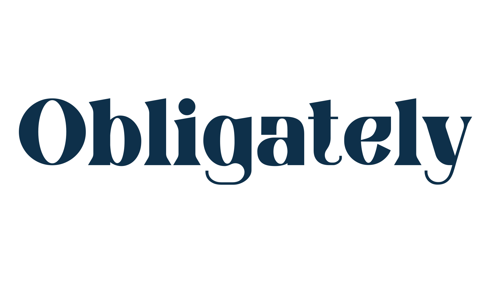 Obligately, basic serif font preview