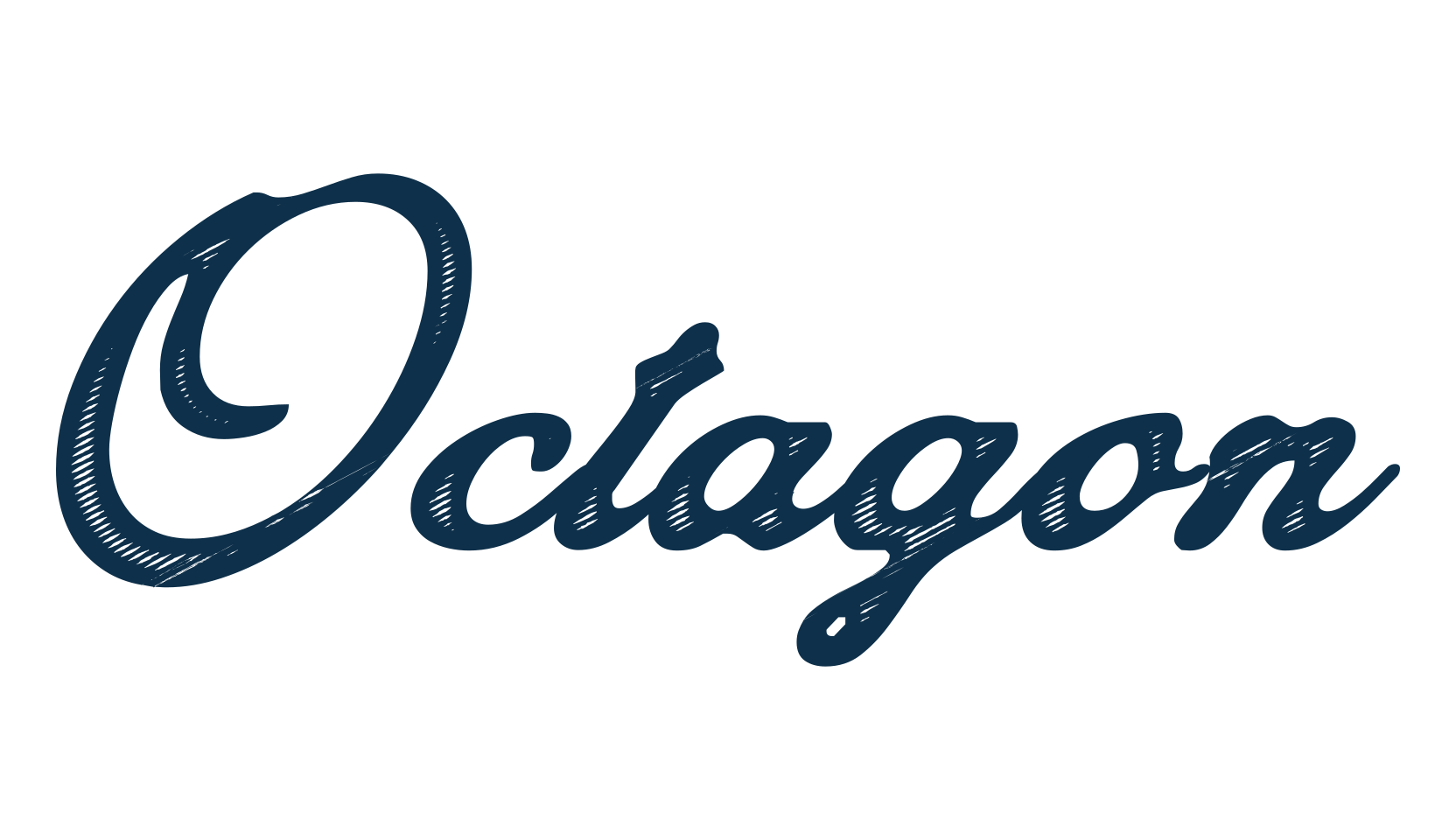 Octagon (octagon-4), fancy old school decorative script calligraphy font preview