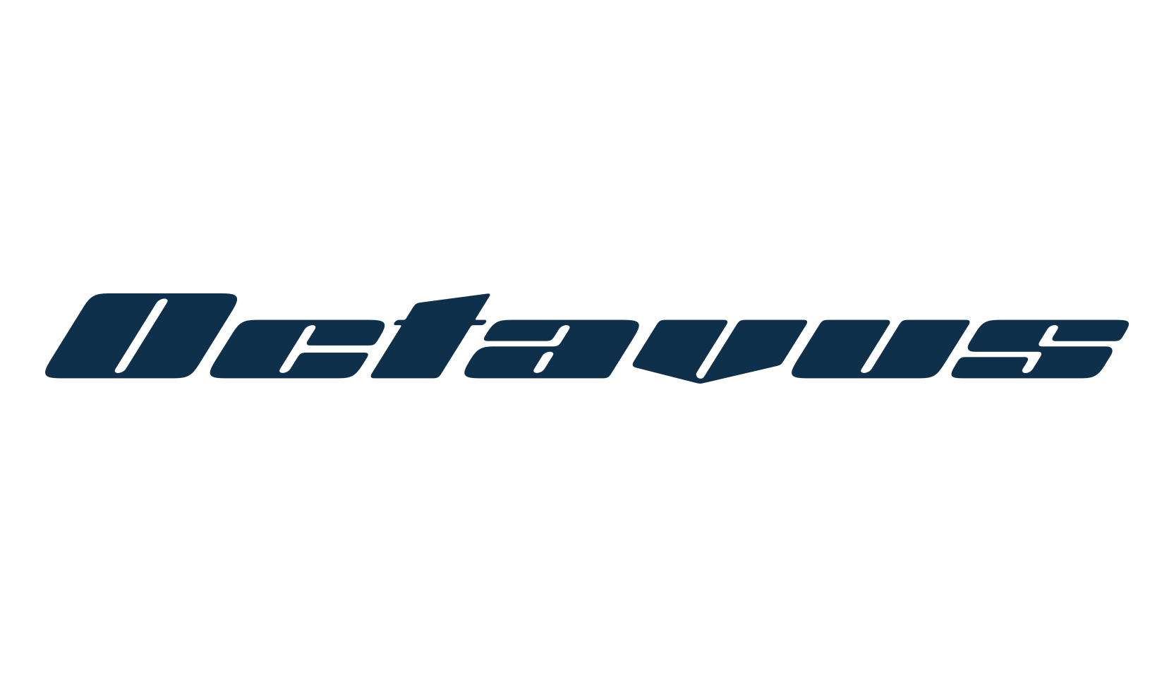 Octavus, techno sci-fi font preview