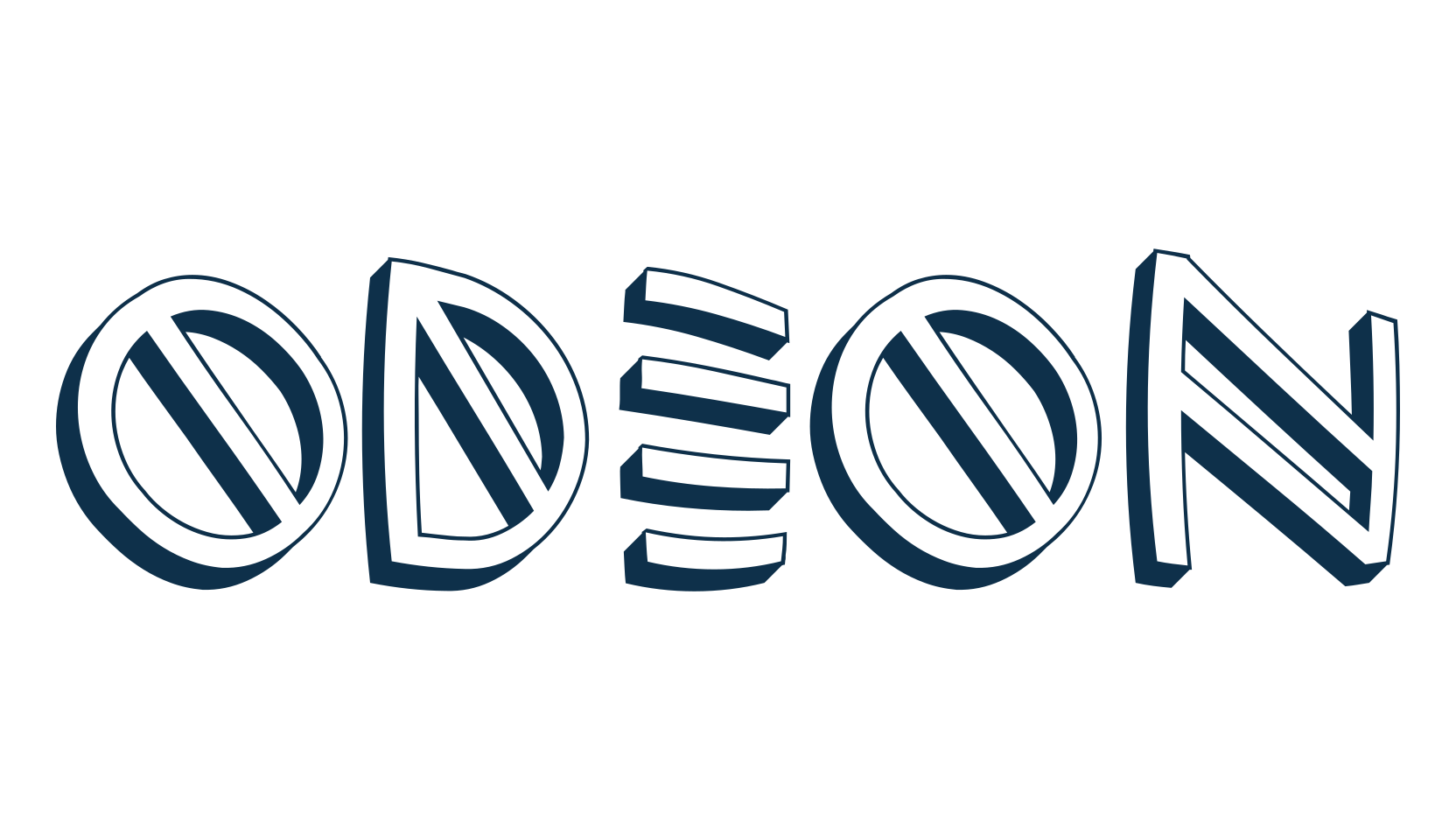 Odeon, fancy various decorative font preview
