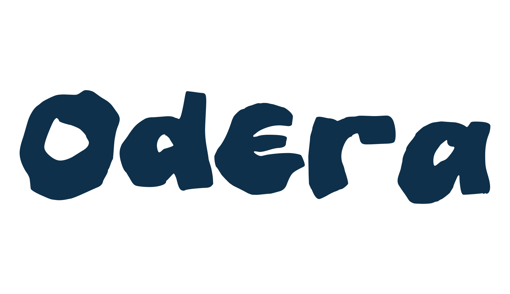 Odera, script graffiti fancy decorative calligraphy font preview
