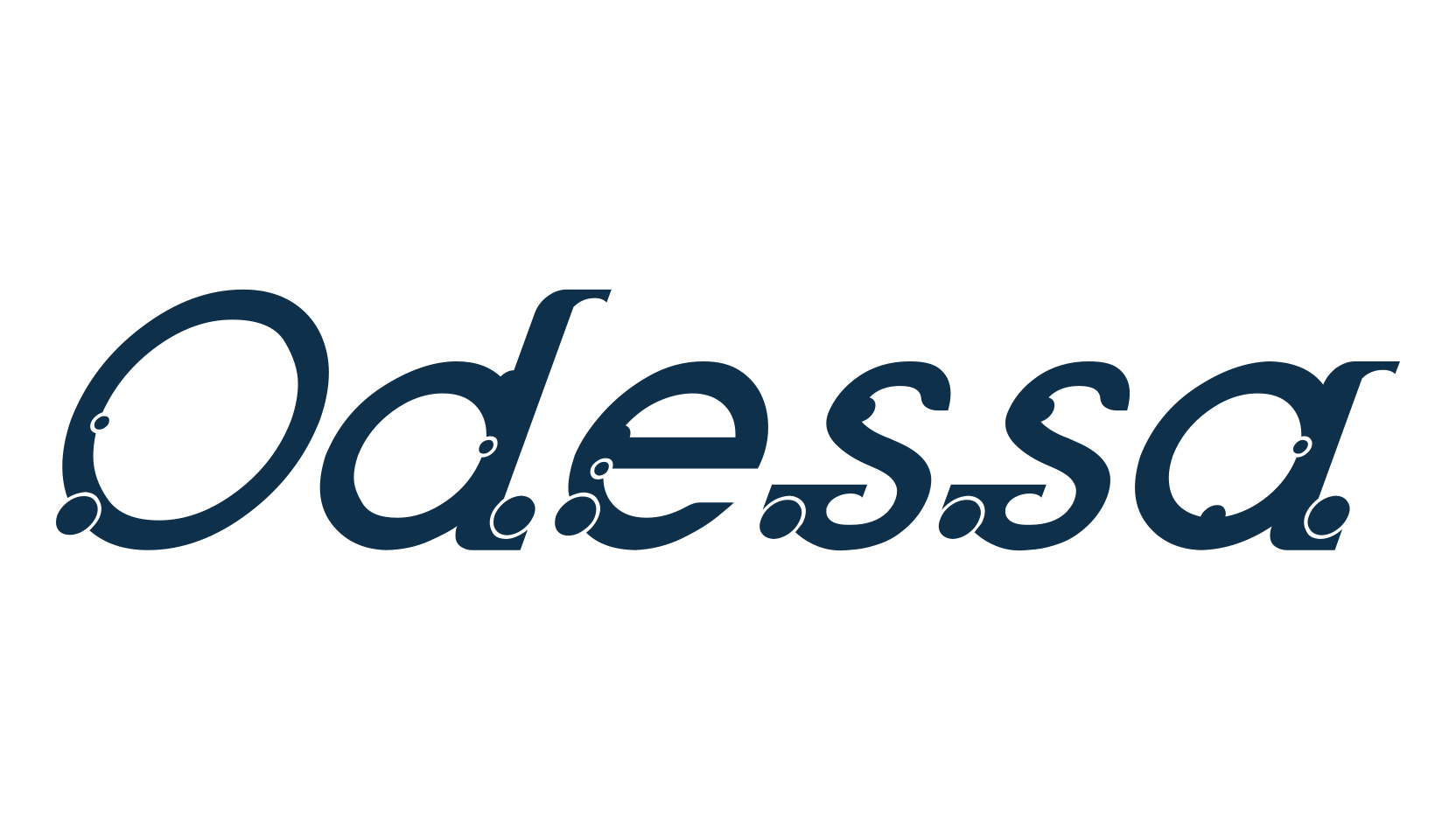 Odessa (odessa-2), fancy decorative font preview