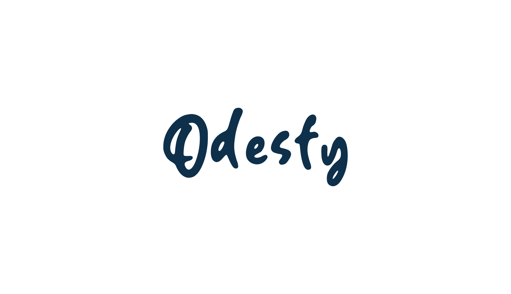 Odesty, script handwritten fancy decorative calligraphy font preview