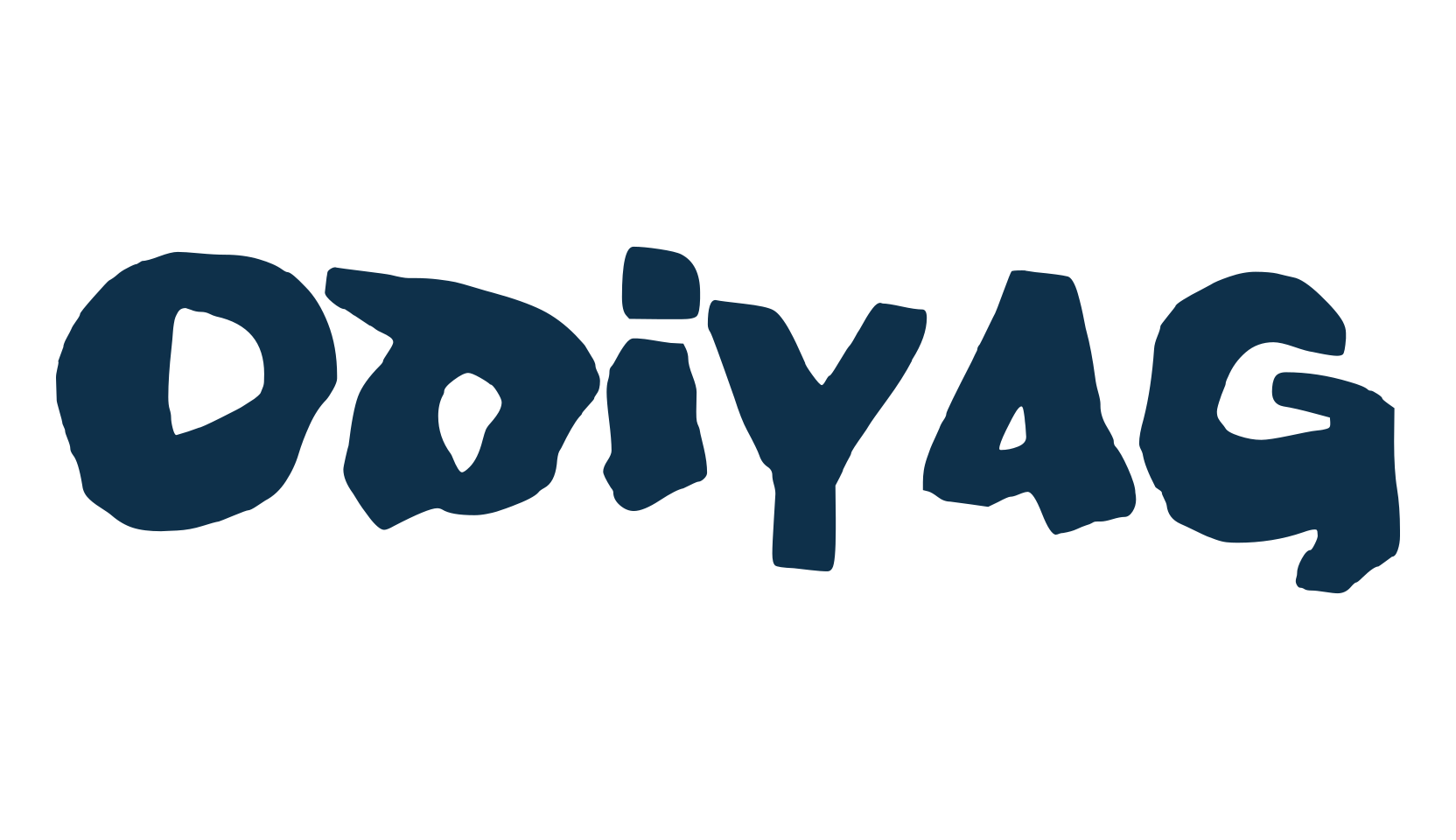 Odiyag, graffiti font preview