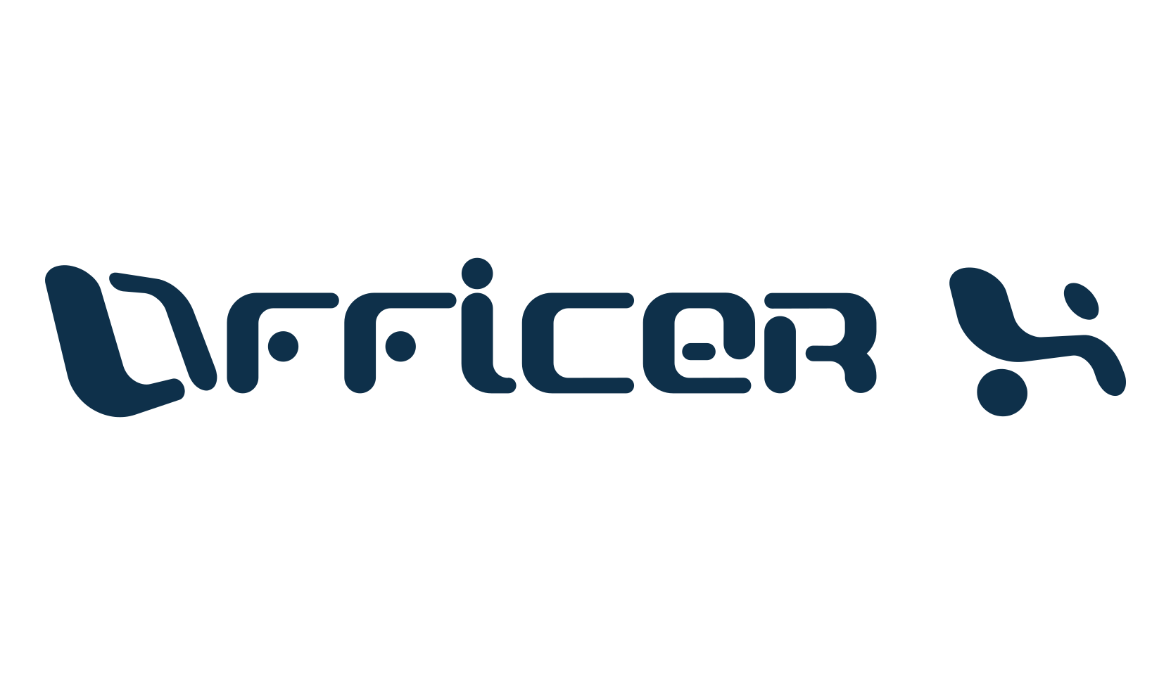 Officer X, fancy various techno sci-fi font preview