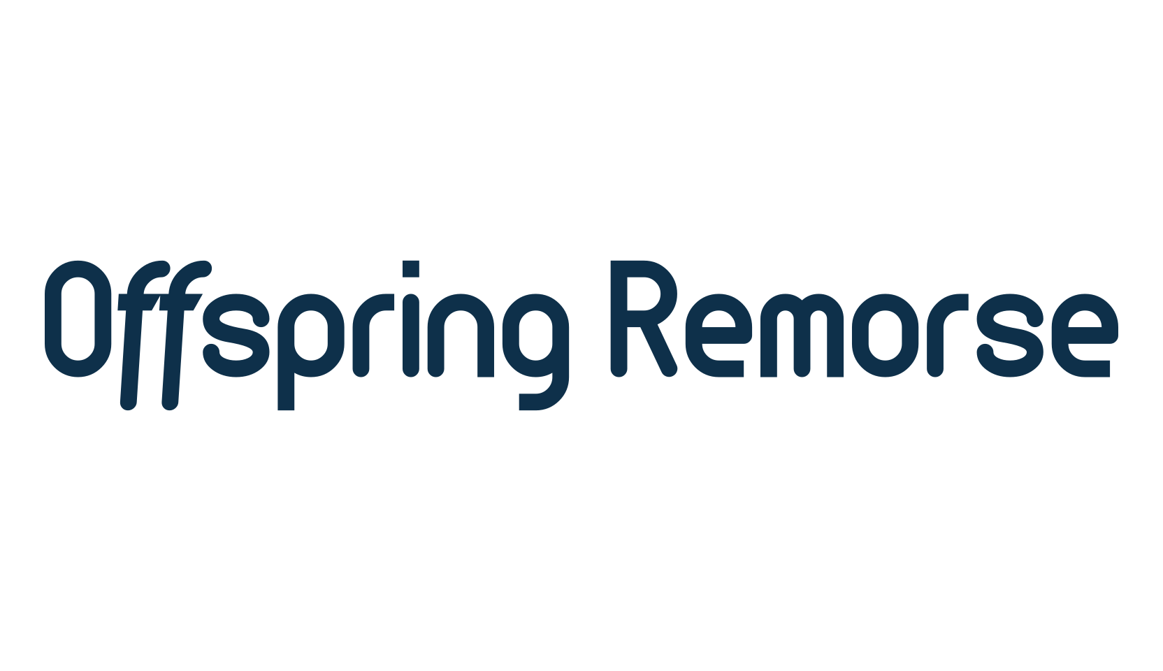 Offspring Remorse, basic sans serif font preview
