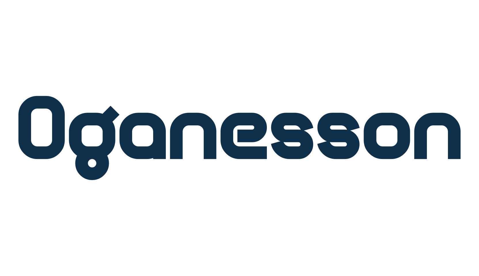 Oganesson, sci-fi font preview
