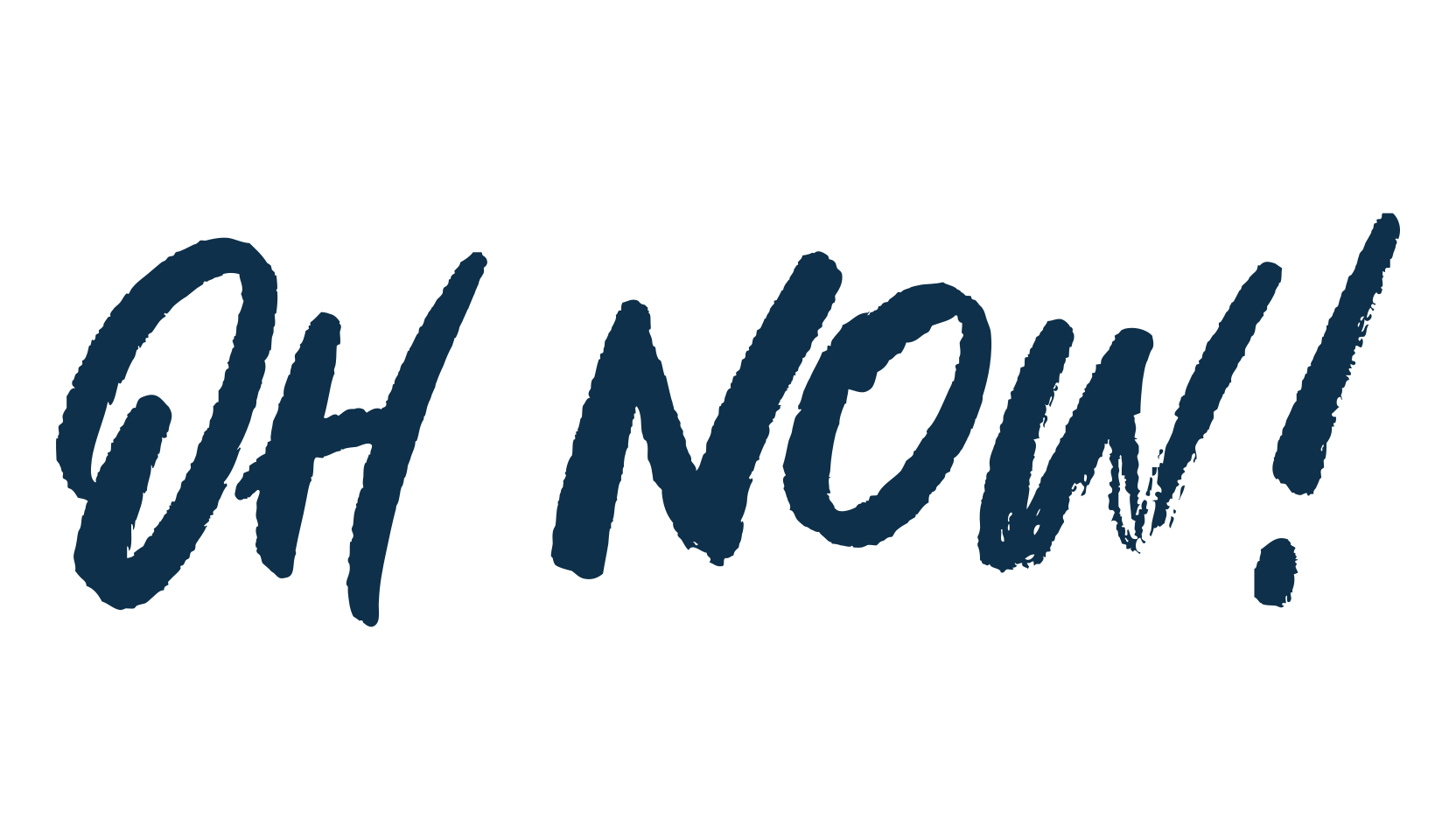 Oh Now!, script brush fancy decorative calligraphy font preview