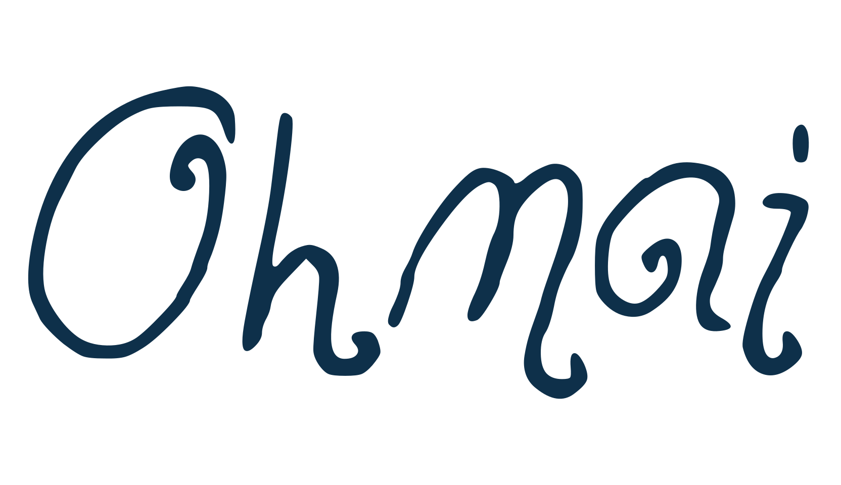 Ohmai, fancy curly decorative font preview