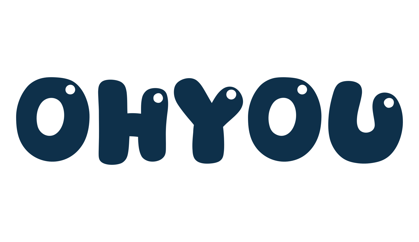 Ohyou, fancy cartoon decorative font preview