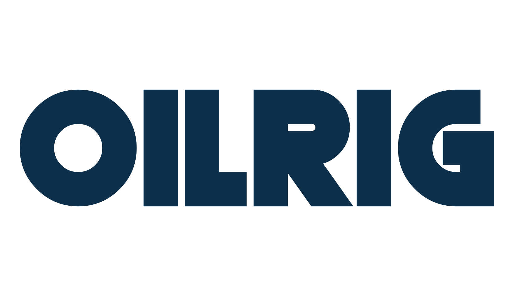 Oilrig, sans serif font preview