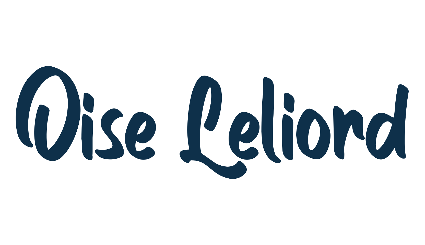 Oise Leliord, fancy decorative font preview