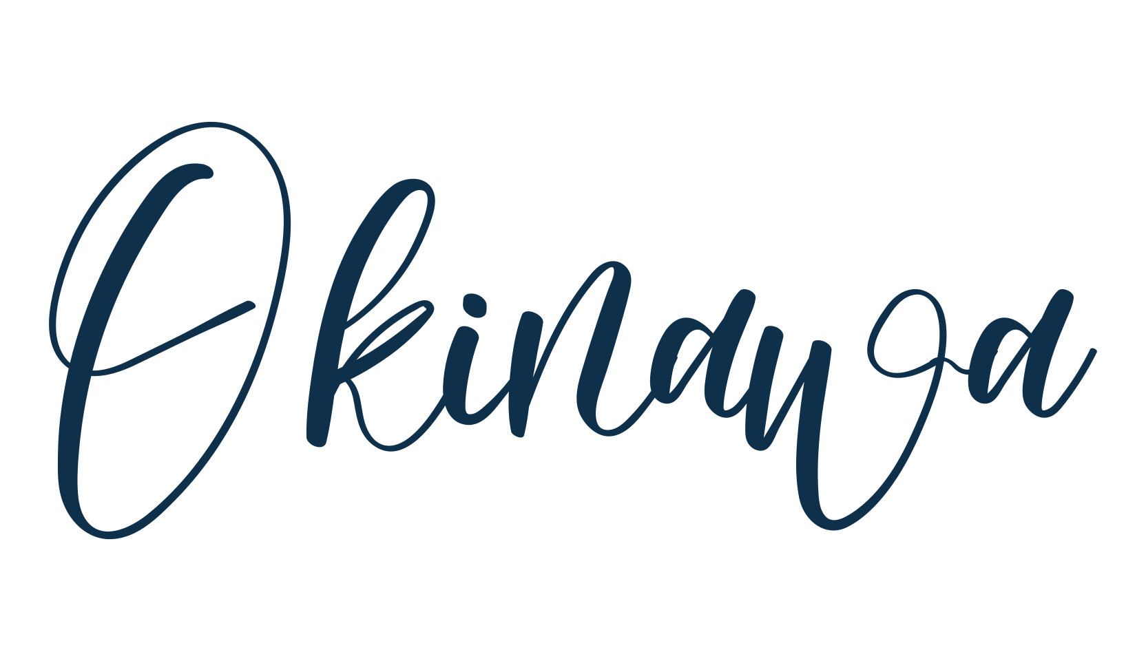 Okinawa (okinawa-3), script calligraphy fancy decorative font preview