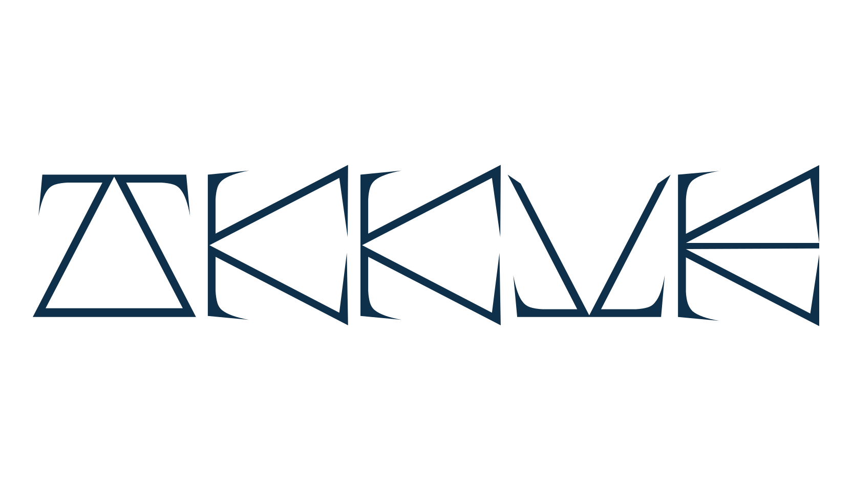 Okkur, fancy various decorative font preview