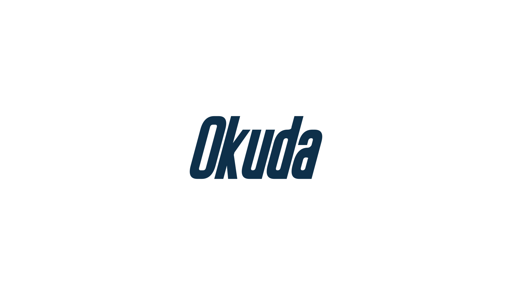 Okuda, sans serif font preview