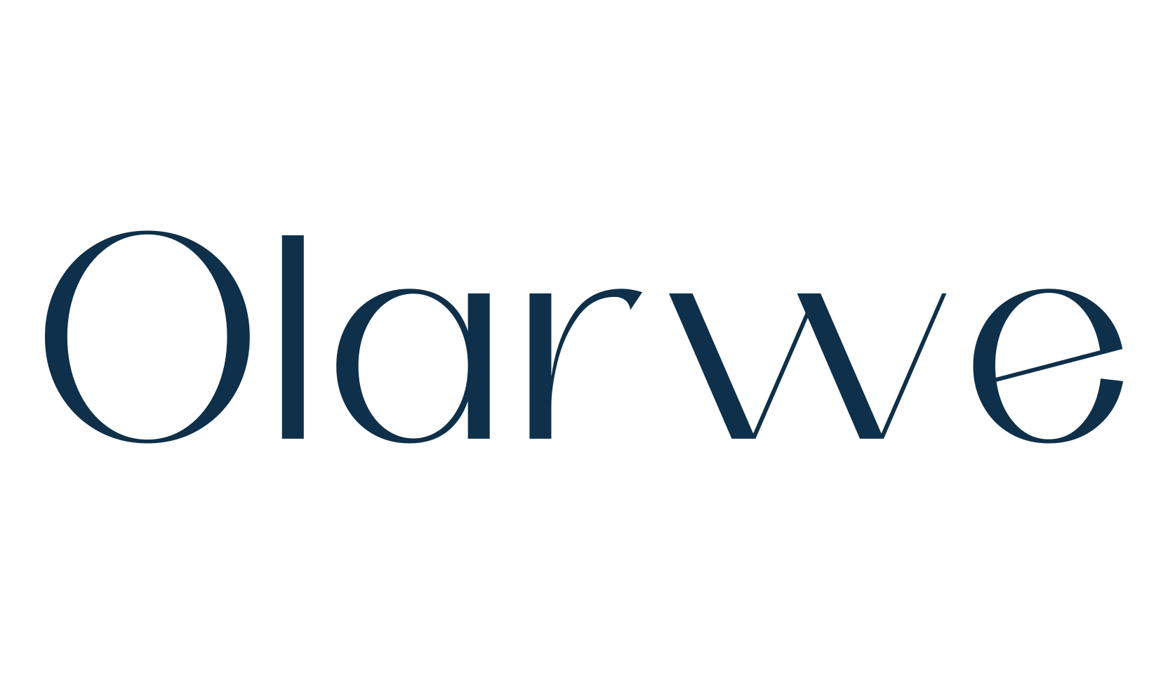 Olarwe, sans serif font preview