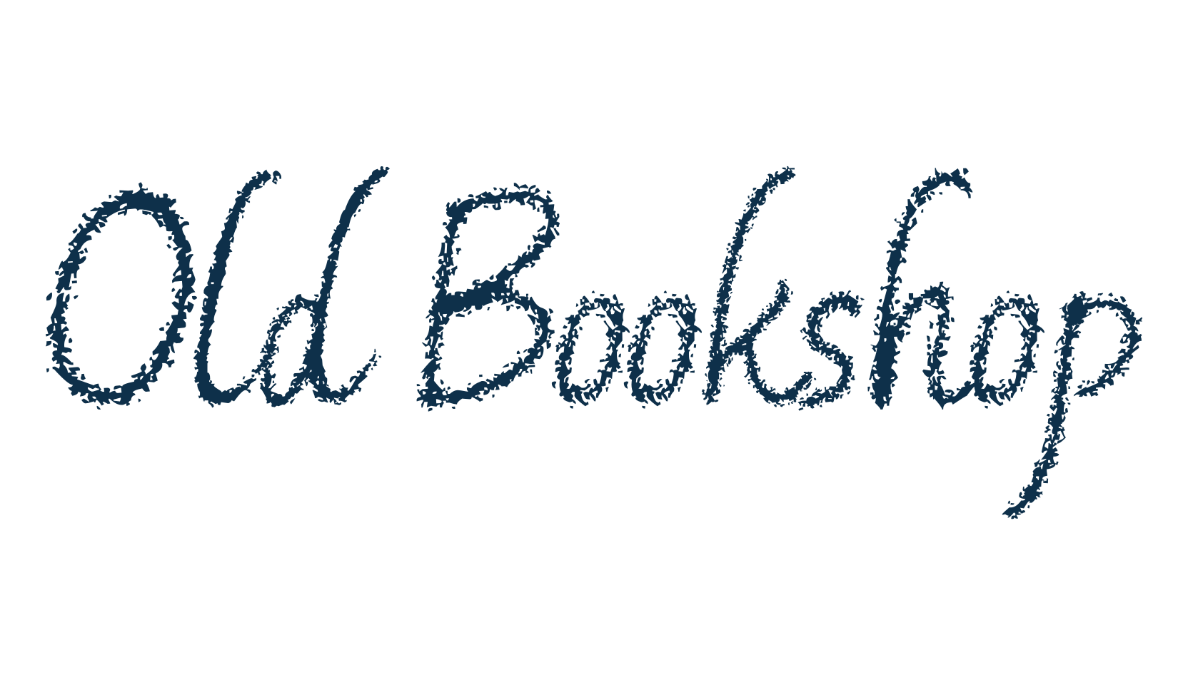 Old Bookshop, script trash fancy decorative calligraphy font preview