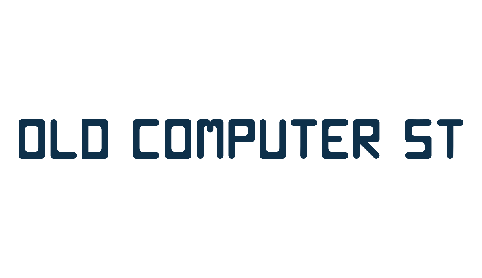 Old Computer ST, various font preview