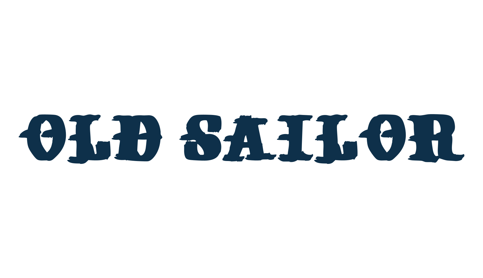 Old Sailor, various font preview