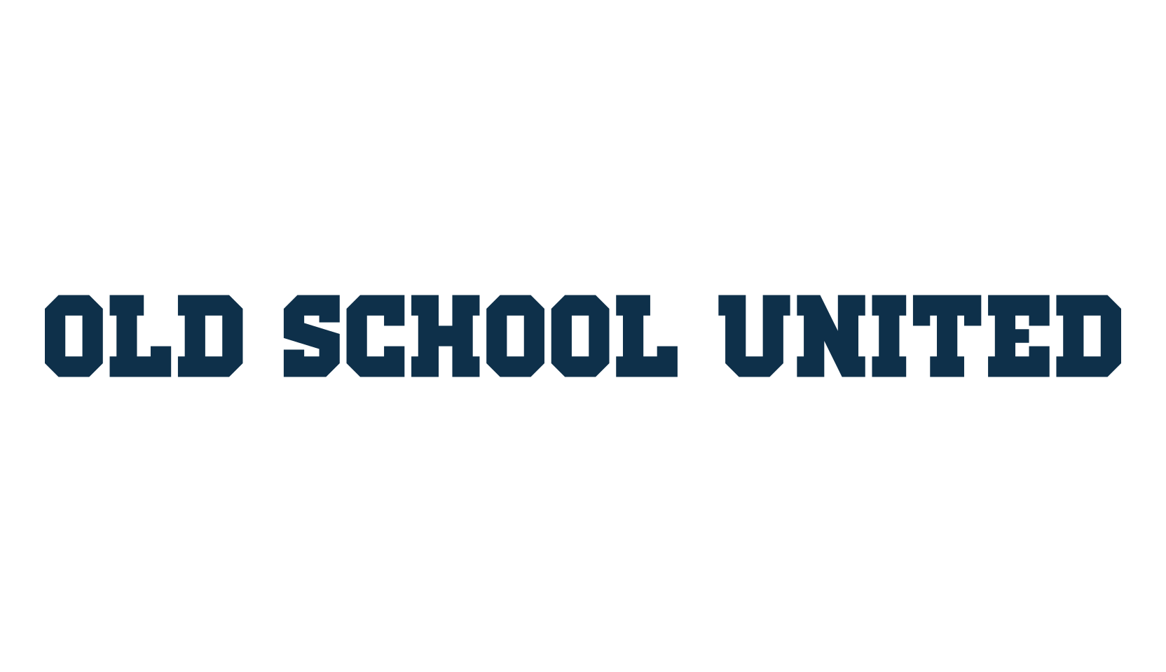 Old School United, fancy old school decorative font preview
