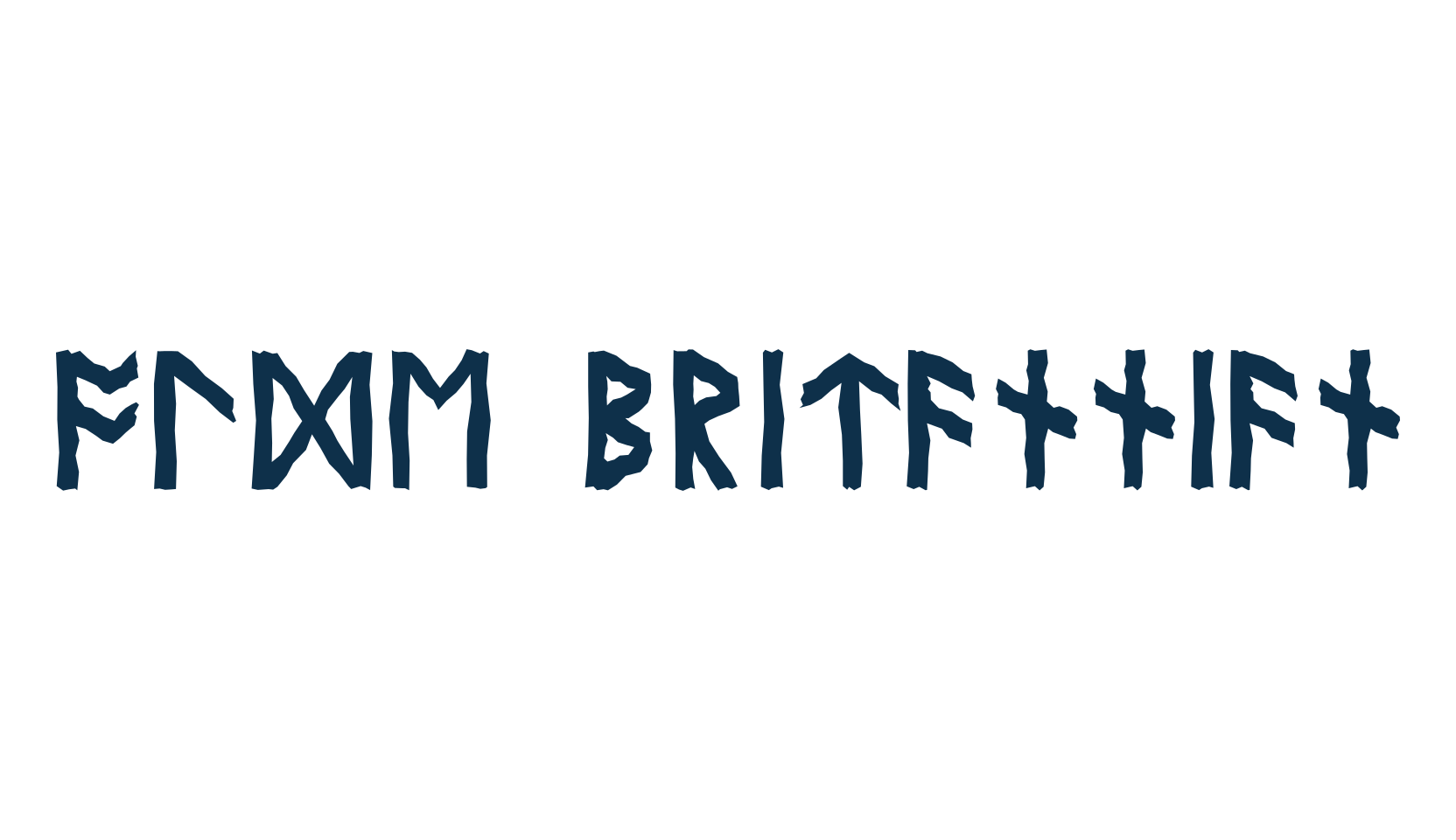 Olde Britannian, display market font preview