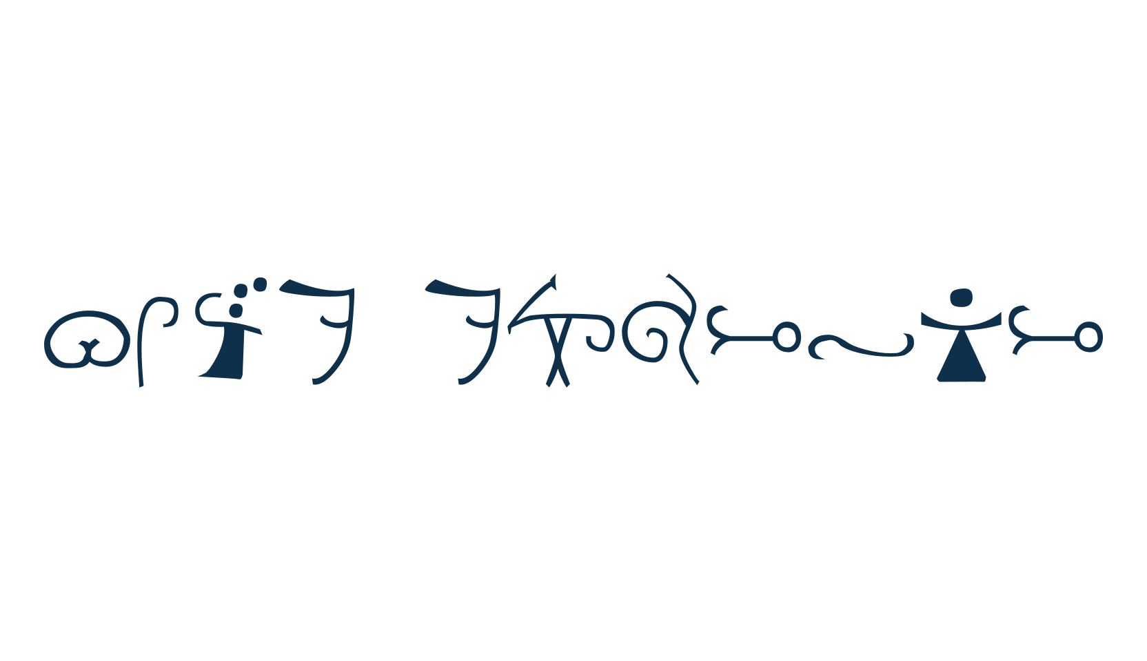 Olde Espruar, fancy decorative font preview