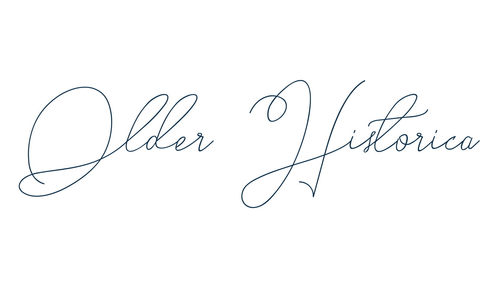 Older Historica, script handwritten fancy decorative calligraphy font preview