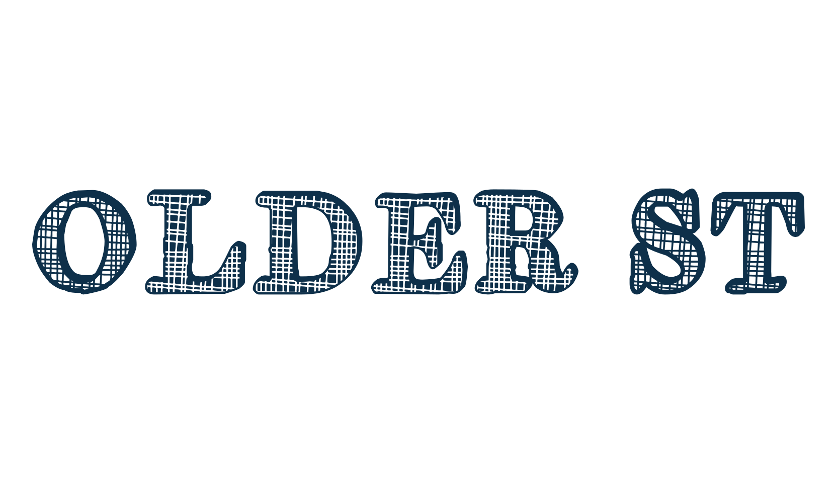 Older ST, fancy decorative font preview