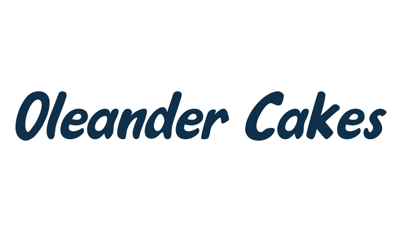 Oleander Cakes, display market font preview